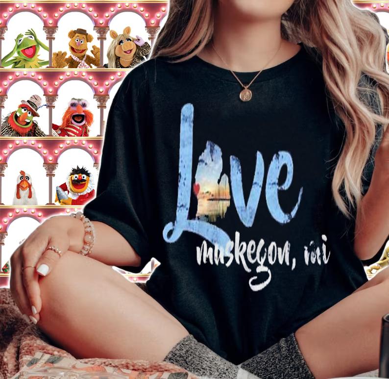 Vintage Love Muskegon Michigan Shirt woman shirt
