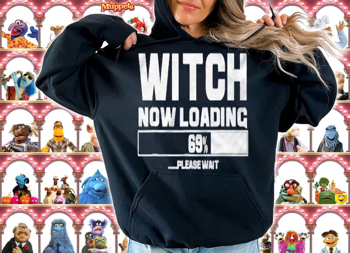 Witch Now Loading Funny Halloween Costume For Women Girl Shirt hoodie