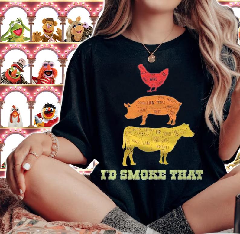 Id Smoke That  Barbecue Bbq Shirt woman shirt