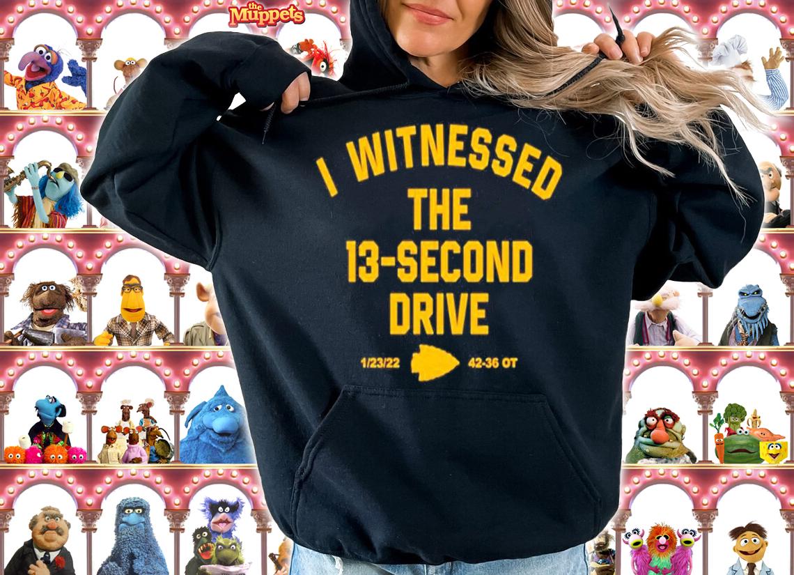Kansas City Chiefs Toxic Honcho I Witnessed The 13 Second Drive Shirt hoodie