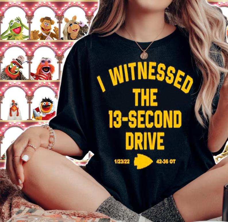 Kansas City Chiefs Toxic Honcho I Witnessed The 13 Second Drive Shirt woman shirt