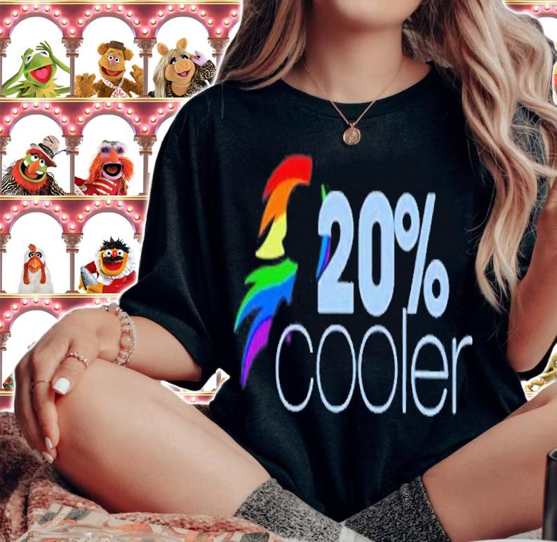 My Little Pony Rainbow Dash 20% Cooler T-Shirt woman shirt