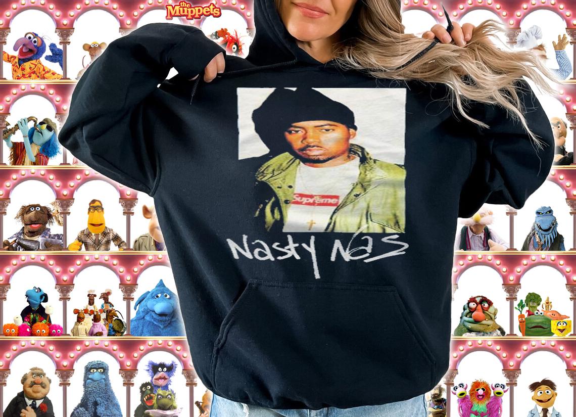 Supreme Nasty Nas T-shirt hoodie