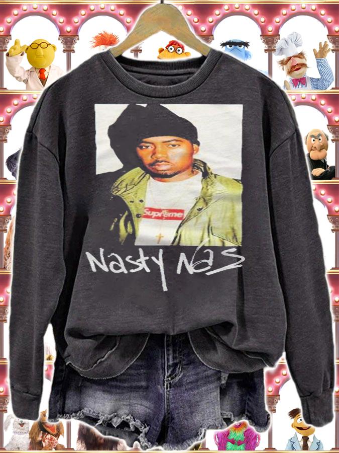 Supreme Nasty Nas T-shirt sweatshirt