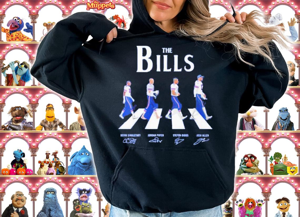 The Buffalo Bills Football Abbey Road Signatures Shirt