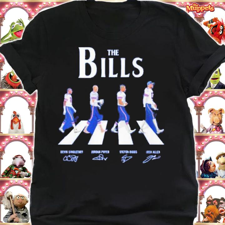 The Buffalo Bills Football Abbey Road Signatures Shirt