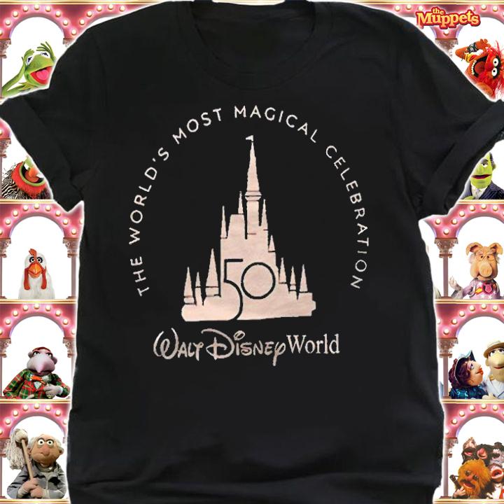 The world's most magical Celebration Walt Disney World 50th T-shirt