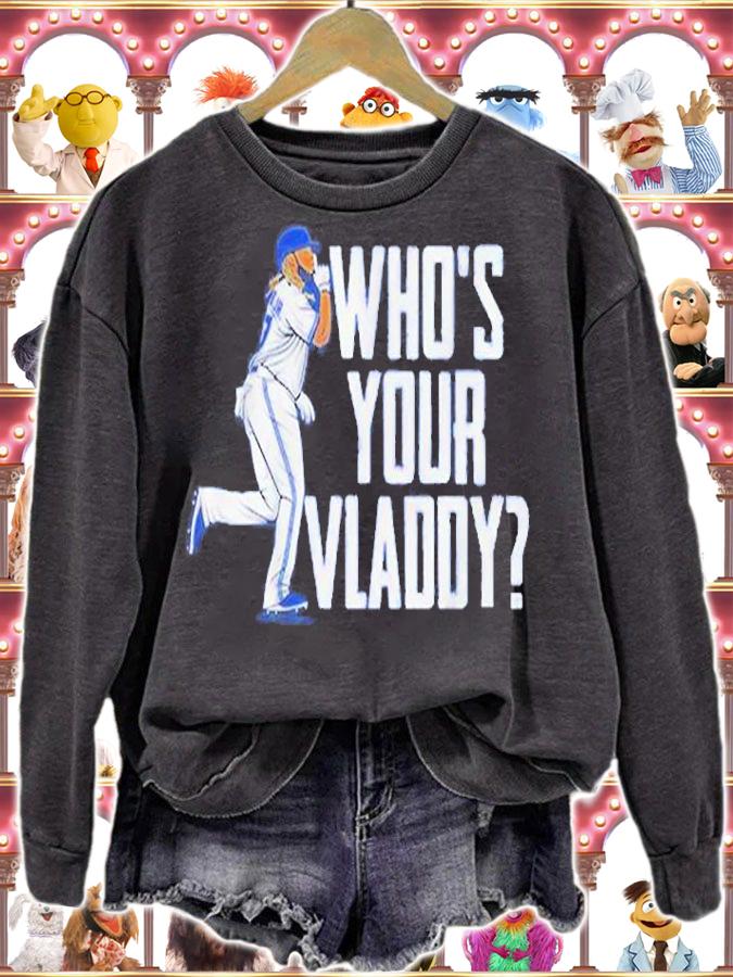 Vladimir Guerrero Jr Who's Your Vladdy T-Shirt