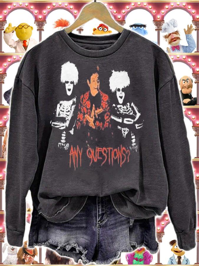 David S. Pumpkins  Any Questions Viii Classic t-shirt sweatshirt