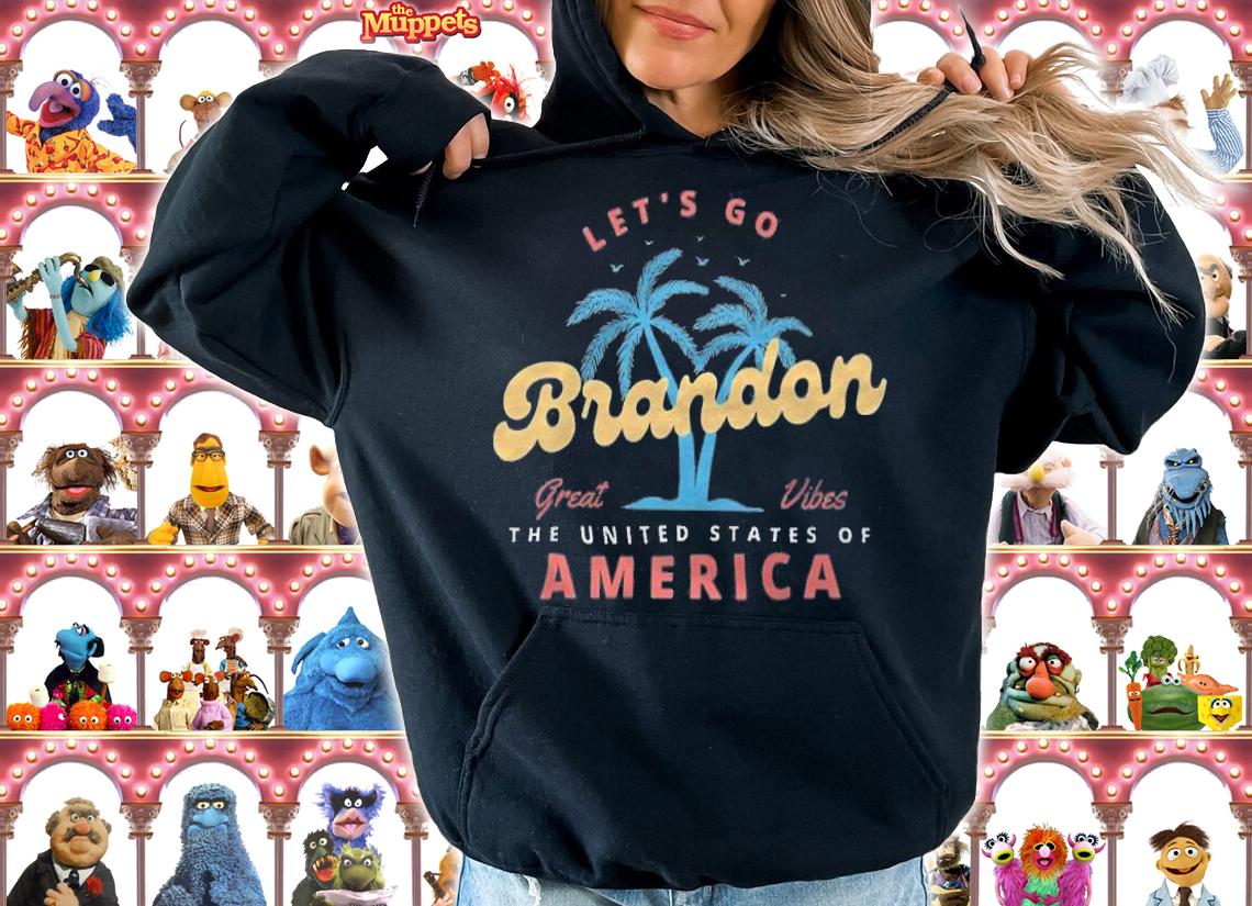 F Joe Biden let's Go Brandon Great Vibes The United States Of America T-Shirt