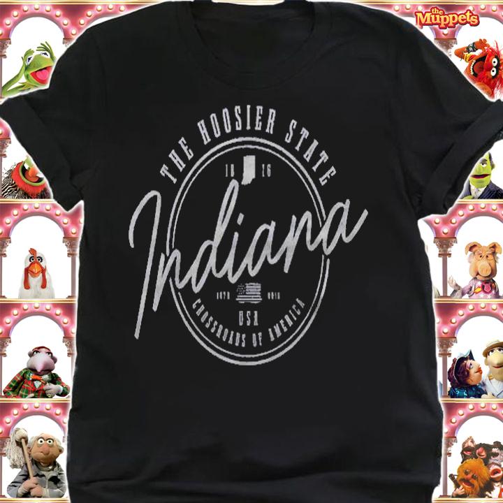 Indiana The Hoosier State Est. 1816 Pullove shirt