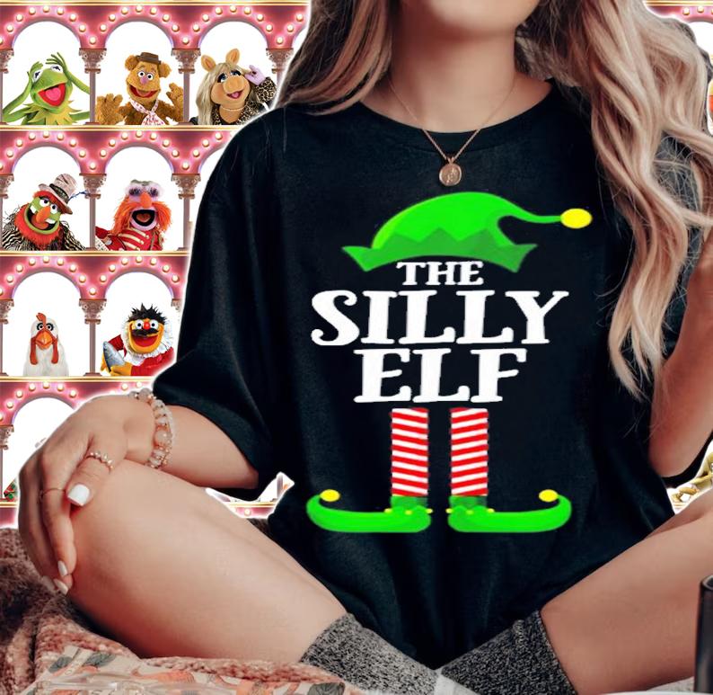 Silly Elf Matching Family Group Christmas Party Pajama T-Shirt