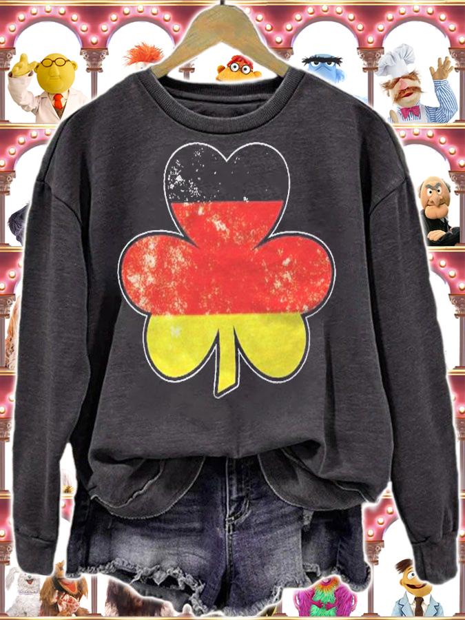 German Irish Shamrock Saint Patricks Day shirt sweatshirt