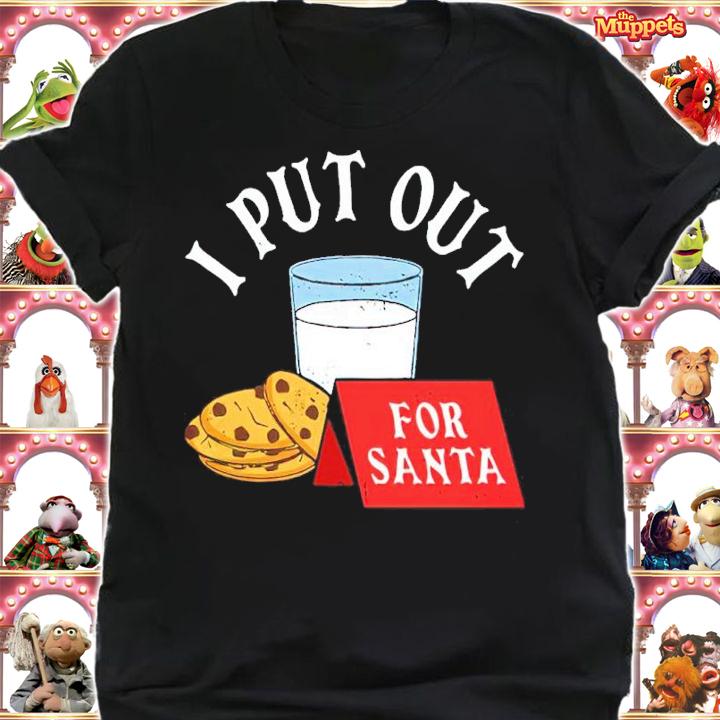 I Put Out For Santa Christmas Shirt shirt