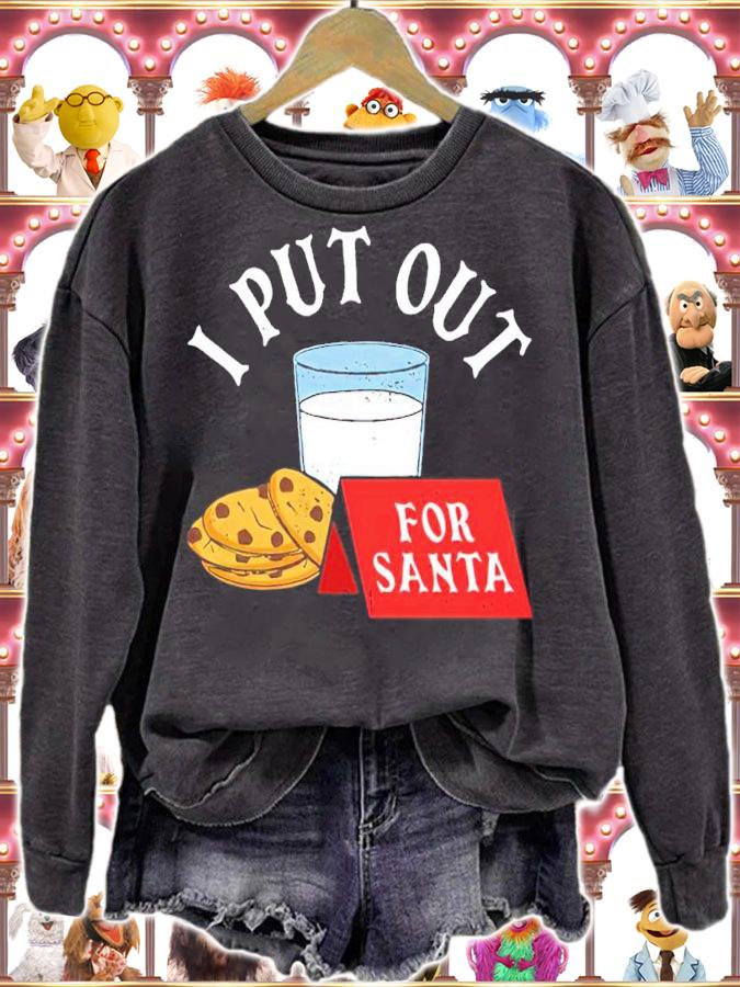 I Put Out For Santa Christmas Shirt sweatshirt