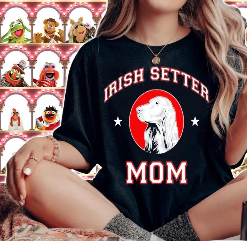 Irish Setter Mom Dog Mom T-Shirt