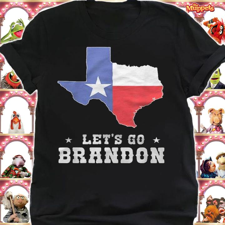 Let's Go Brandon Texas Flag T-Shirt shirt