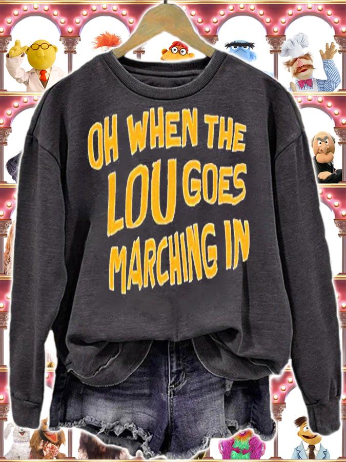 Oh When The Lou Goes Marching In T-Shirt