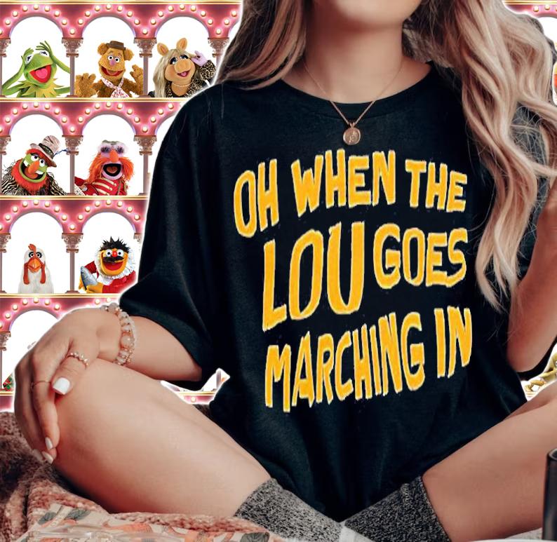 Oh When The Lou Goes Marching In T-Shirt