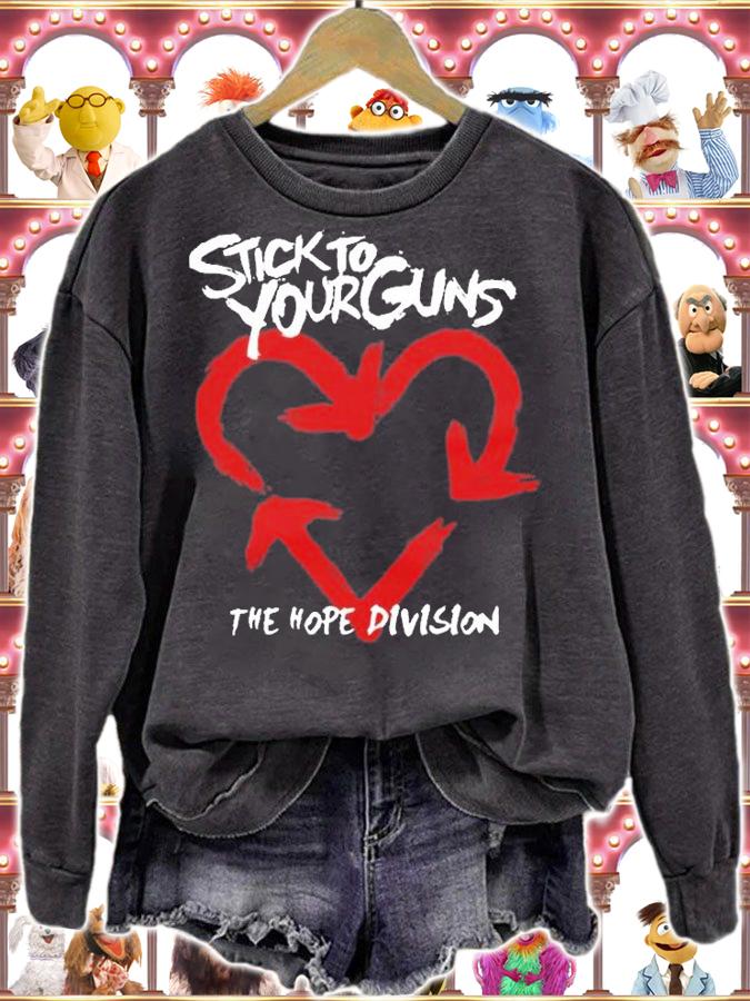 Stick to your guns the hope division T-shirt sweatshirt