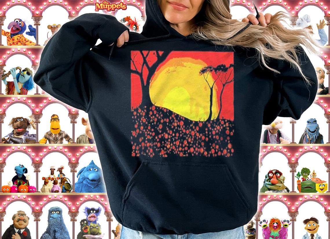 Sunset color shirt hoodie