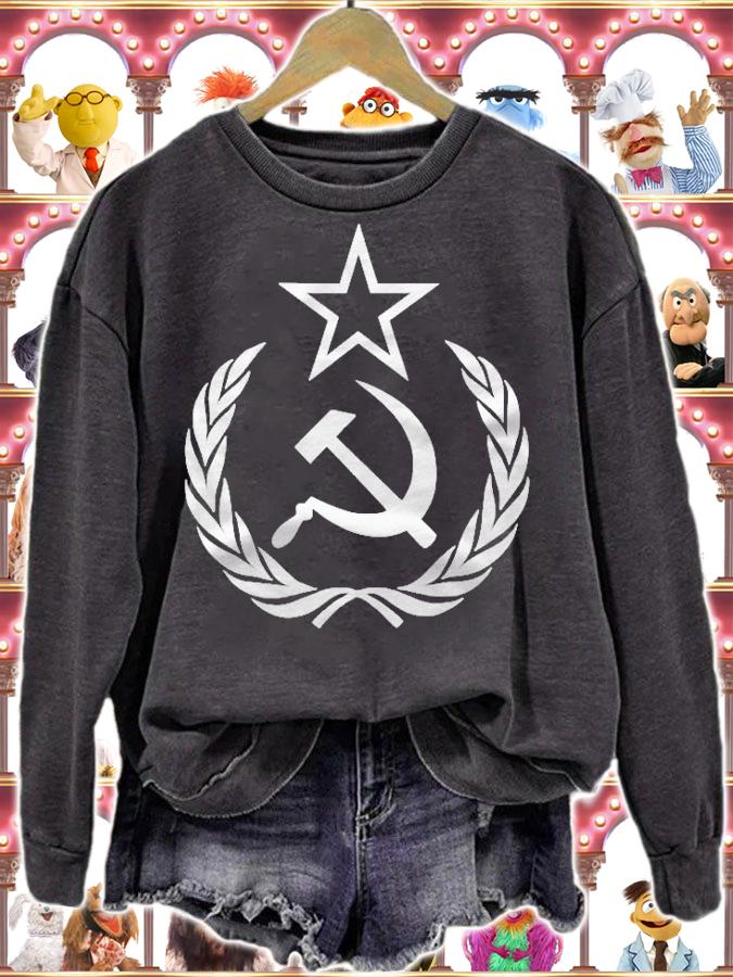Cccp Hammer And Sickle Soviet Union Ussr Russian Shirt