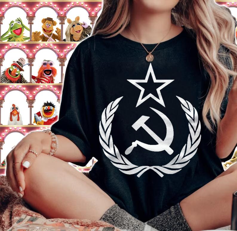 Cccp Hammer And Sickle Soviet Union Ussr Russian Shirt