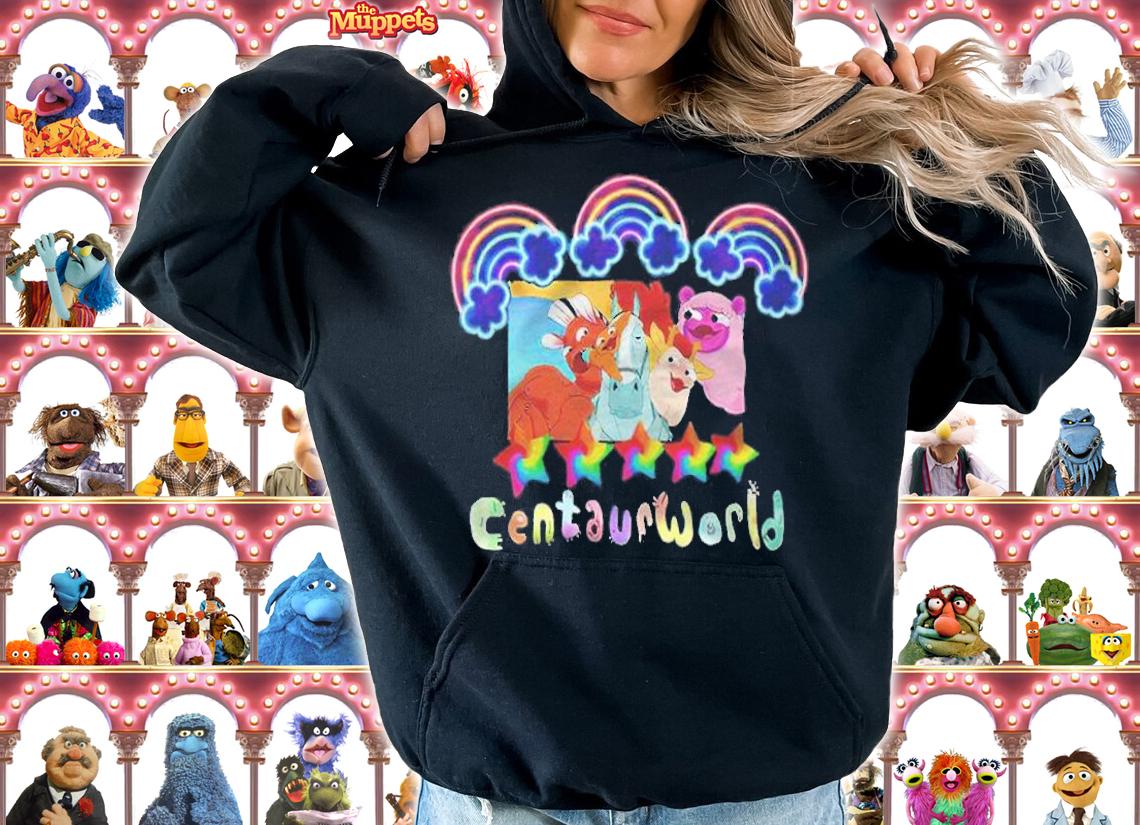 Centaurworld rainbow T-shirt hoodie