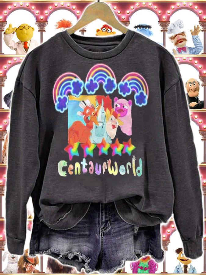 Centaurworld rainbow T-shirt sweatshirt