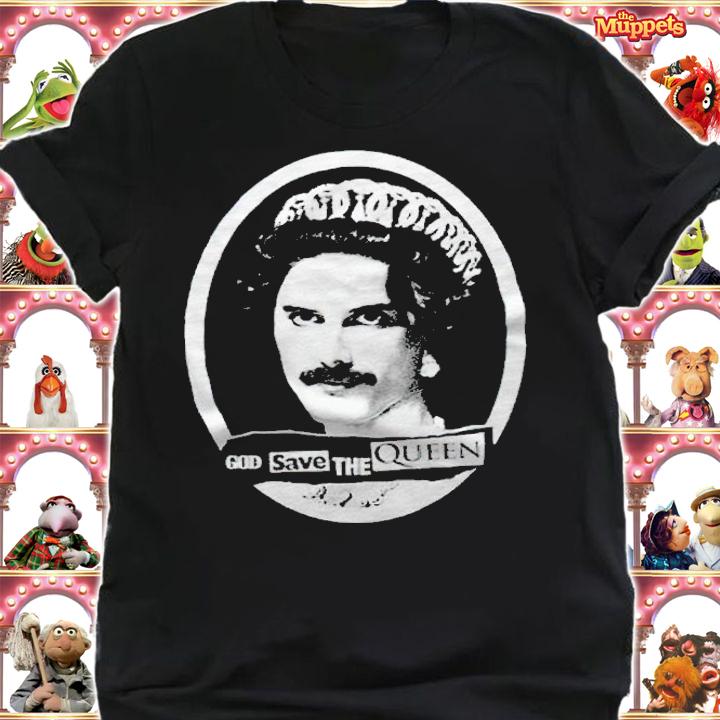 Freddie Mercury God save the Queen T-shirt