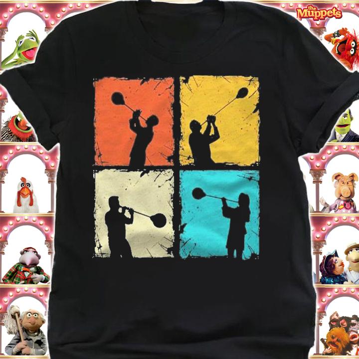 Glass Blowing Retro Squares Glassworking Glass Blower Gift Shirt