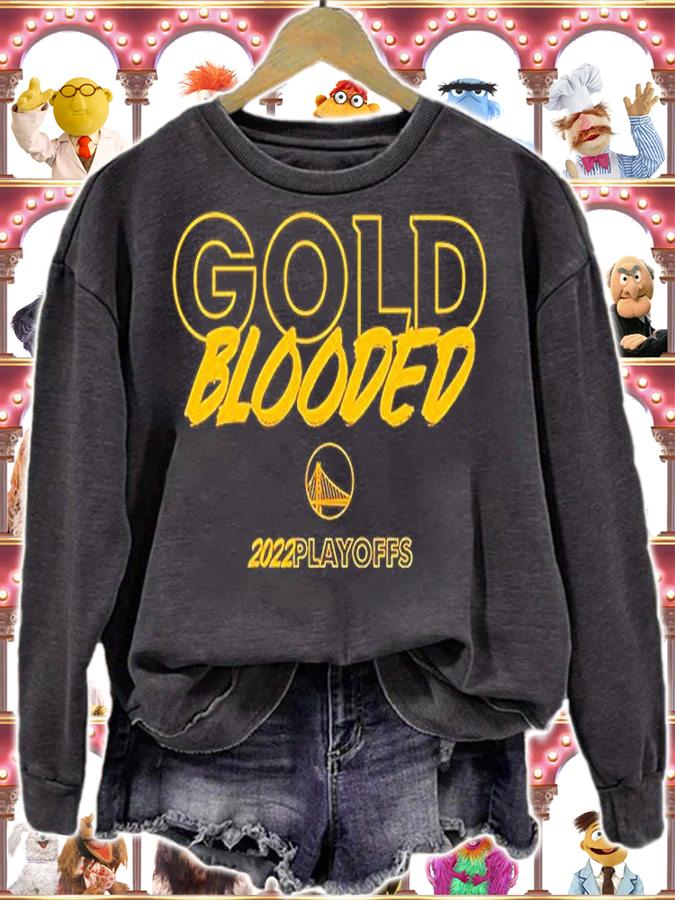Gold Blooded 2022 Playoffs T-Shirt sweatshirt
