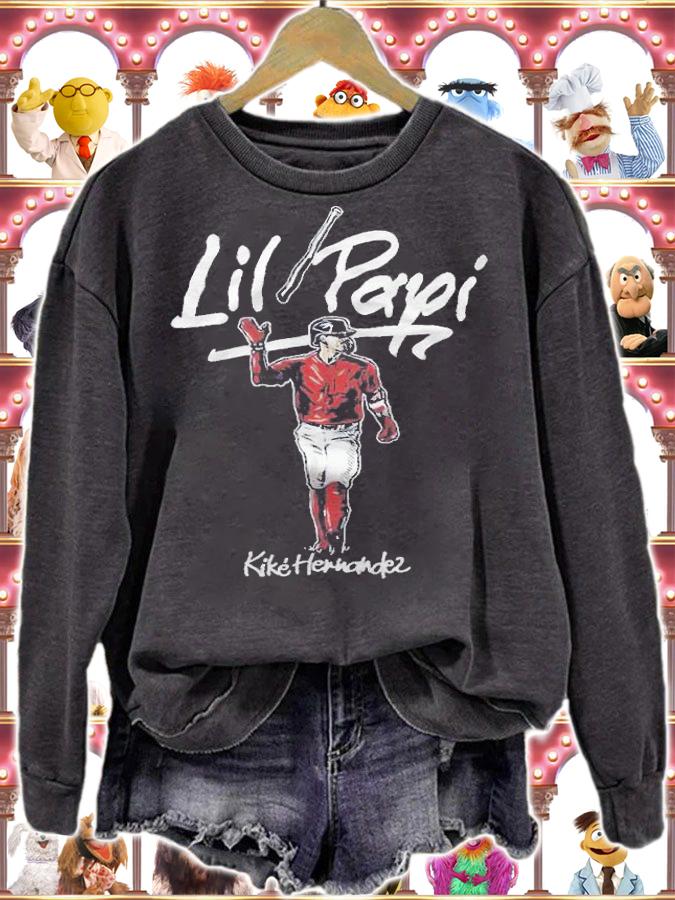 Kik Hernandez Lil Papi Boston Red Sox T-shirt sweatshirt