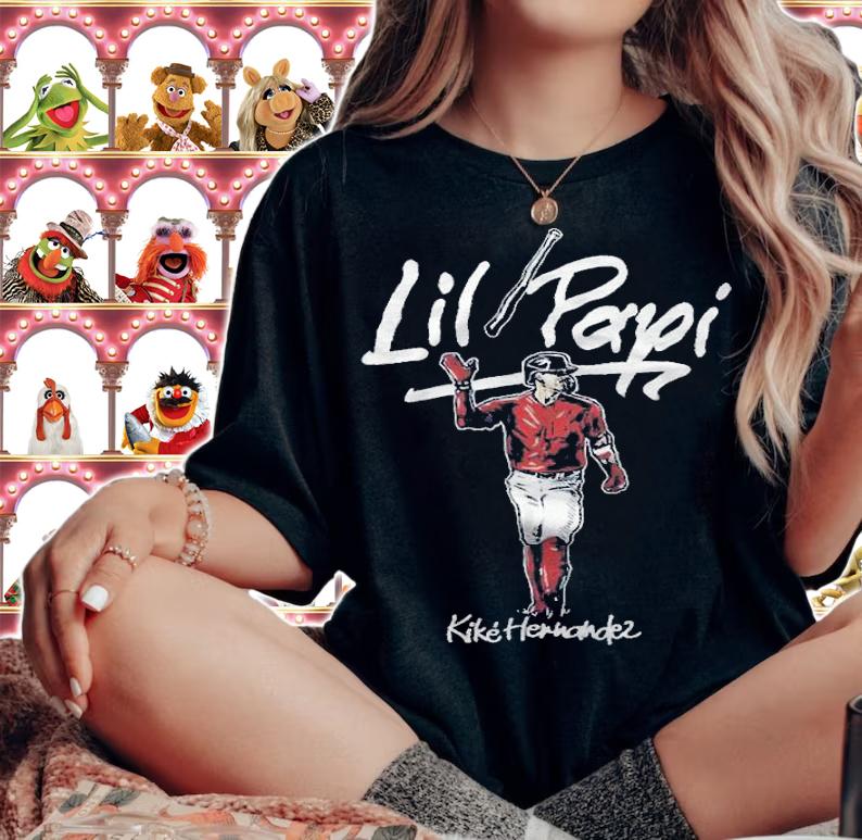 Kik Hernandez Lil Papi Boston Red Sox T-shirt woman shirt