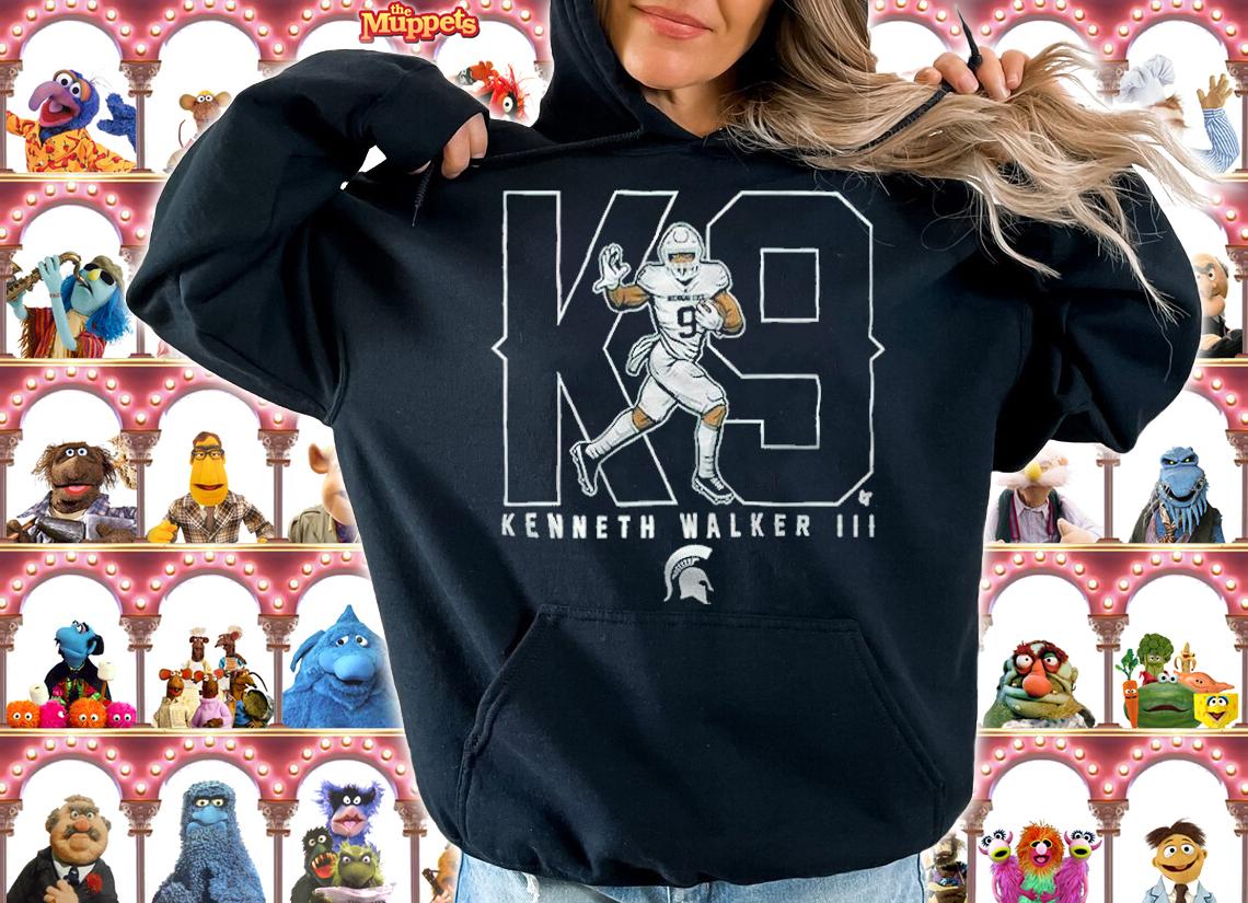 Michigan State Kenneth Walker III K9 Apparel shirt hoodie