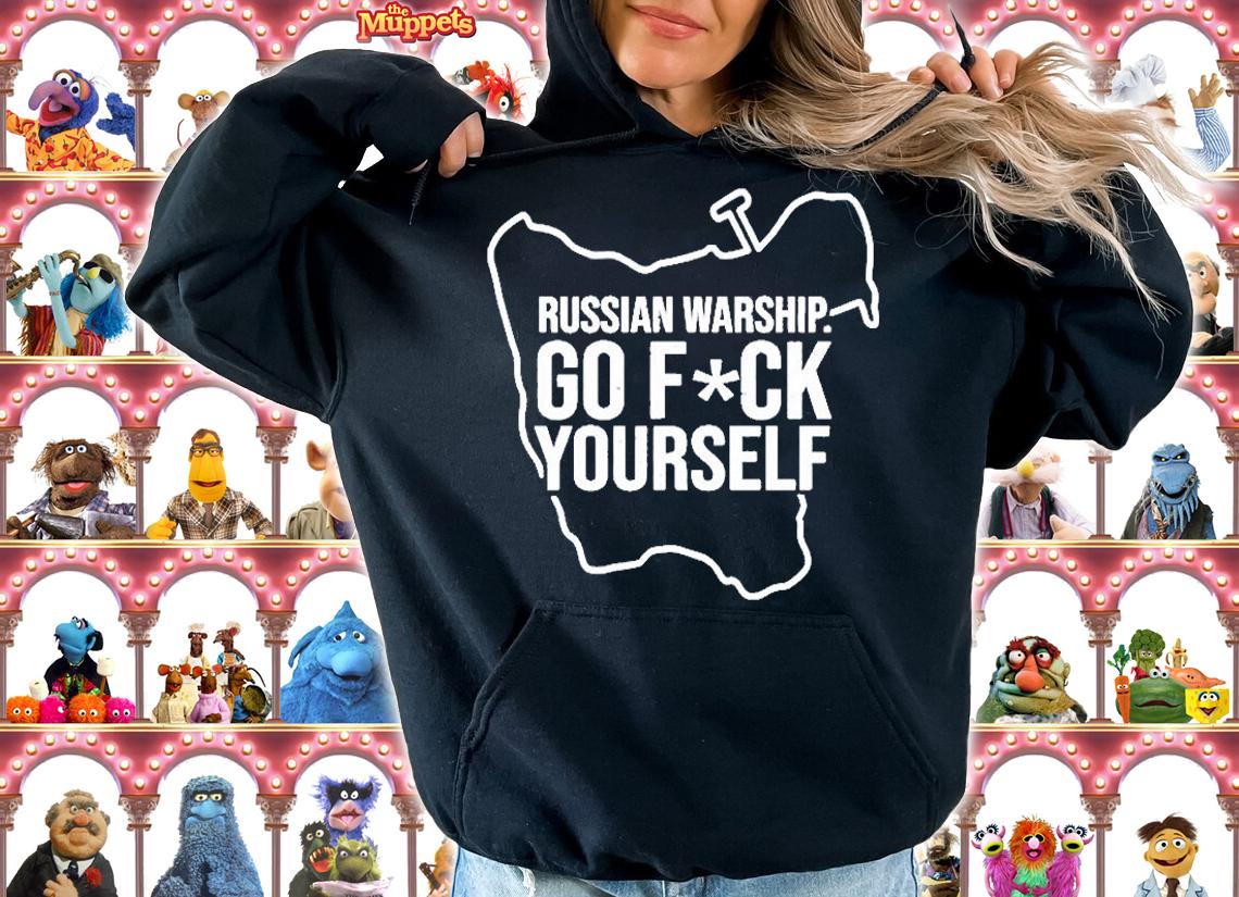 Official Russian Warship Go Fuck Yourself T-Shirt