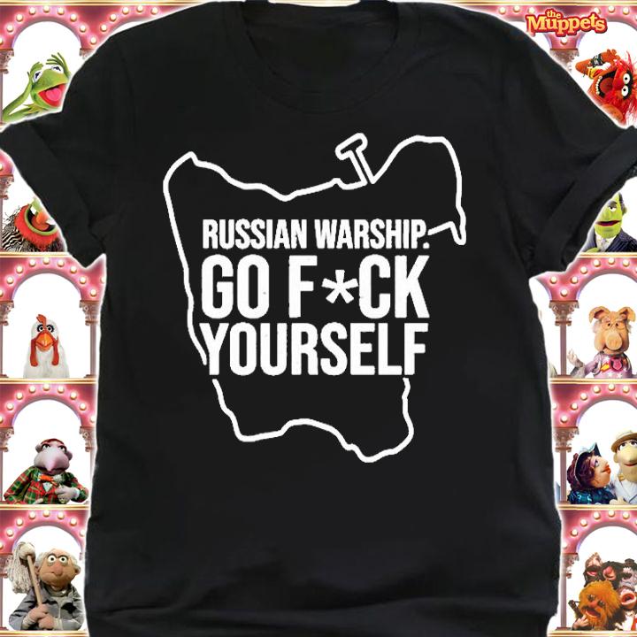 Official Russian Warship Go Fuck Yourself T-Shirt