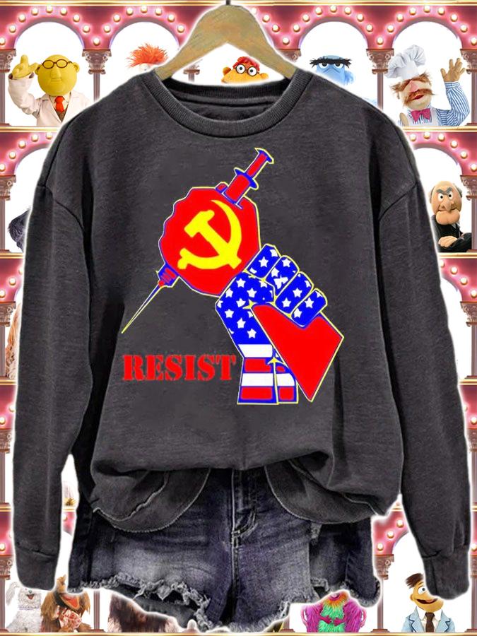 Resist Communist T-Shirt sweatshirt