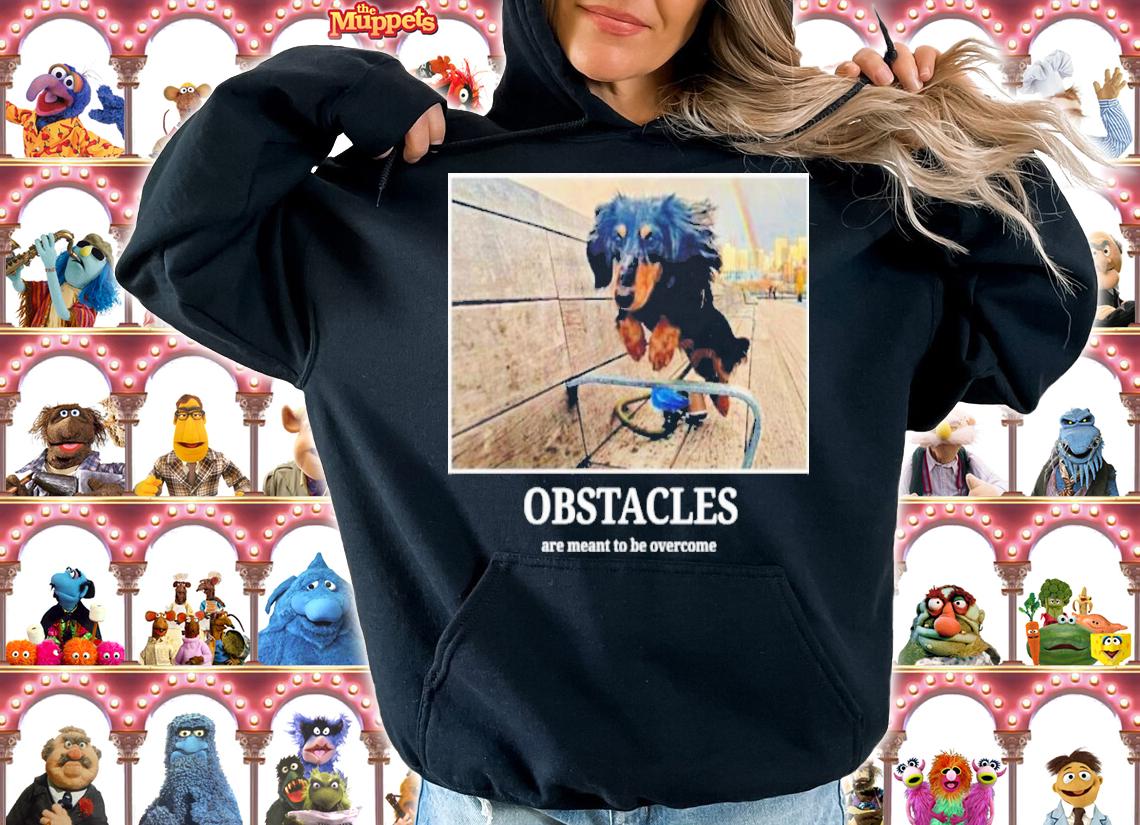 Rigatoni Dog Obstacles Are Meant To Be Overcome Nicole Rosa Shirt hoodie