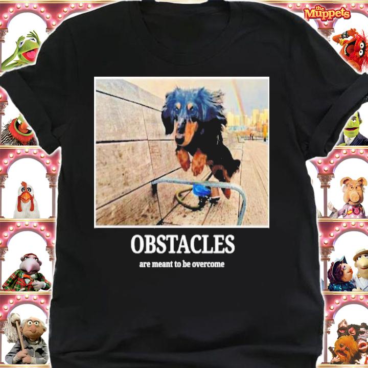 Rigatoni Dog Obstacles Are Meant To Be Overcome Nicole Rosa Shirt shirt