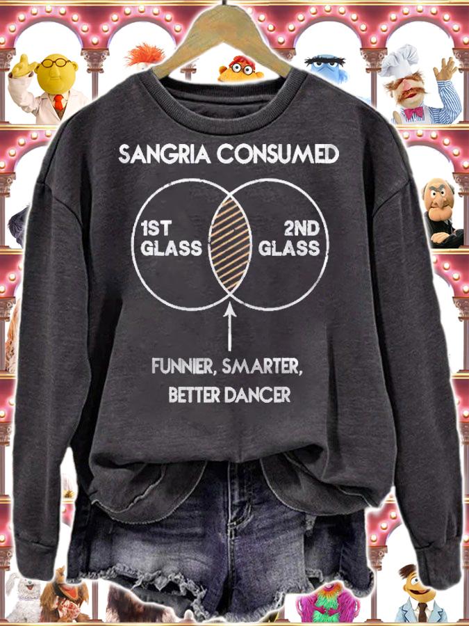 Sangria Design Funny Sangria Cocktail Lovers Gift Design Shirt