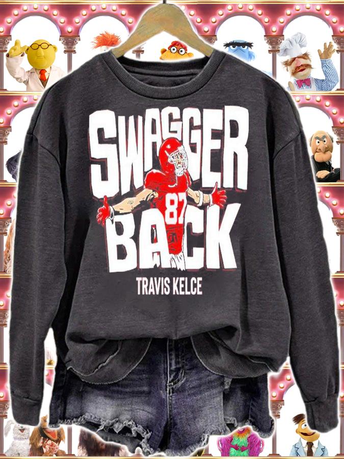 Travis Kelce Swagger Back Shirt sweatshirt