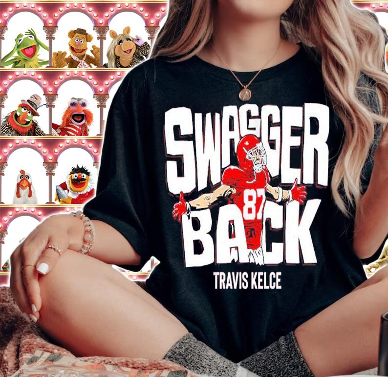Travis Kelce Swagger Back Shirt woman shirt