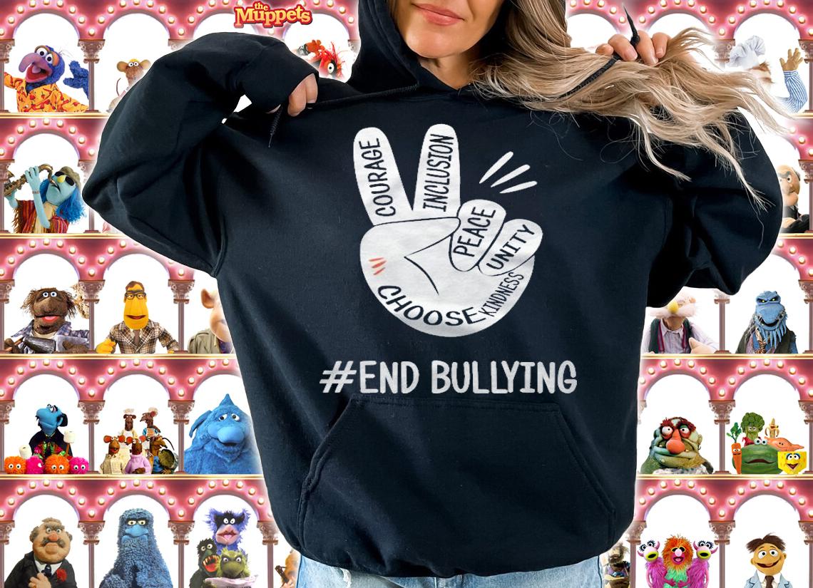 Unity Day Orange Kids 2021 Anti Bullying Love Sign Language Shirt