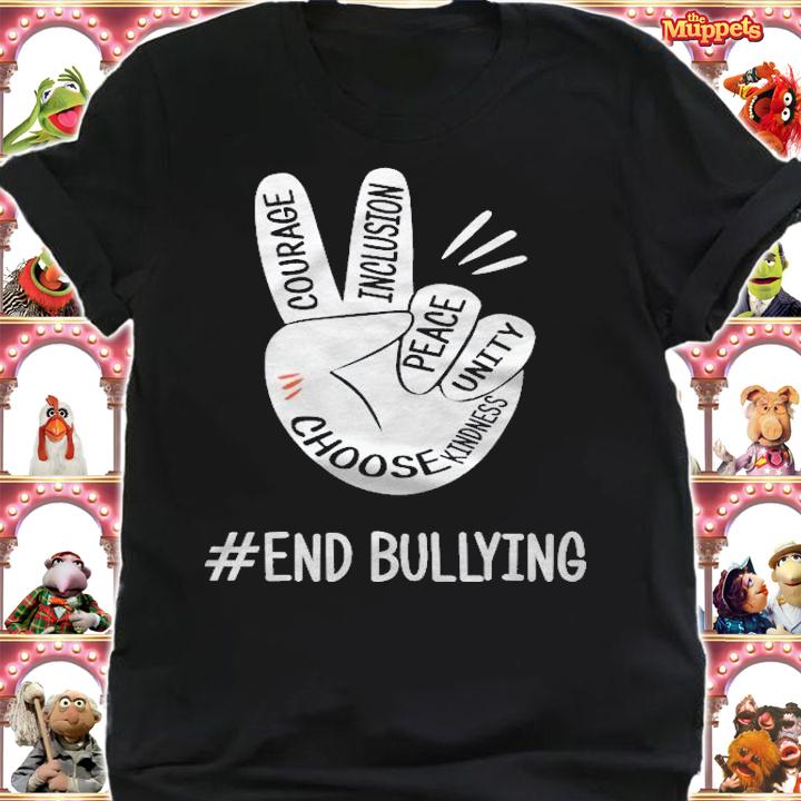 Unity Day Orange Kids 2021 Anti Bullying Love Sign Language Shirt