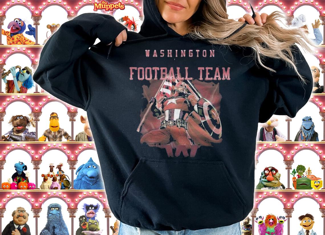 Washington Football Team Chris Evans Captain America T-shirt
