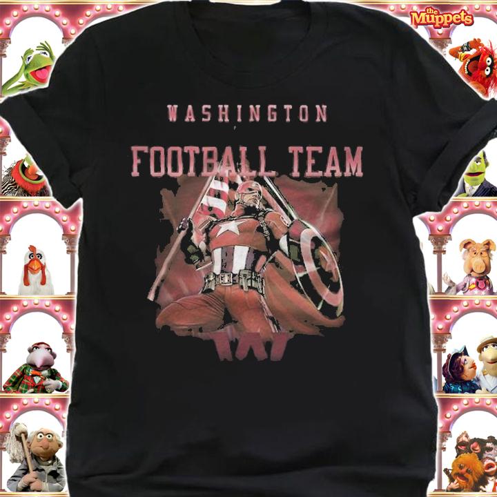 Washington Football Team Chris Evans Captain America T-shirt