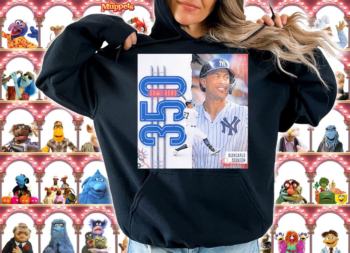 Giancarlo Stanton 350 Home Runs MLB T-Shirt hoodie
