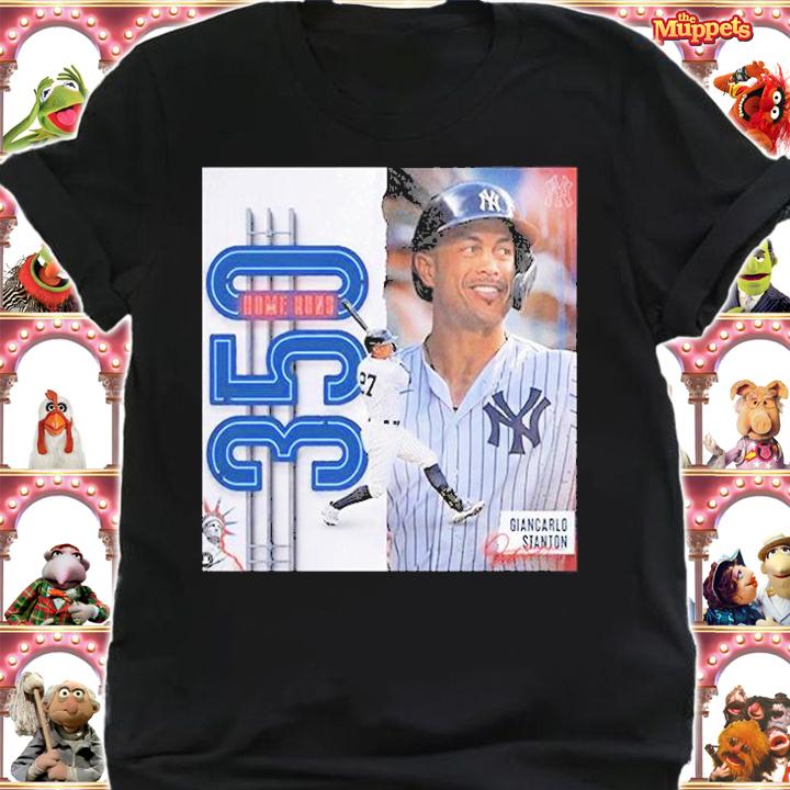 Giancarlo Stanton 350 Home Runs MLB T-Shirt shirt
