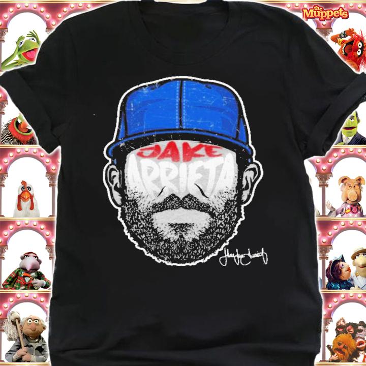 Jake Arrieta Player Silhouette Chicago Baseball Signatures Shirt shirt
